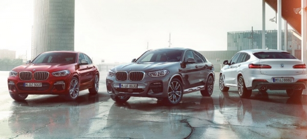 BMW X4 xDrive20i 등 5차종의 스위블베어링 관련 리콜이 실시된다. 사진은 BMW X4 모델. 사진=비엠더블유코리아(주)