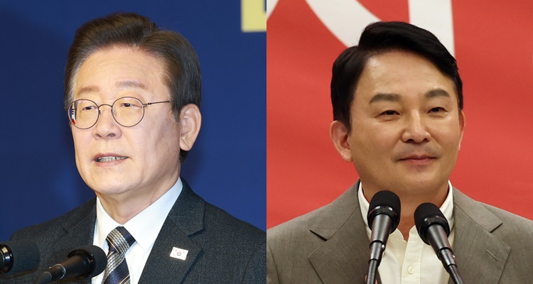 (왼쪽부터) 이재명 더불어민주당 대표, 원희룡 전 국토교통부 장관. <사진=뉴시스> 